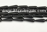 CTR435 15.5 inches 10*30mm teardrop agate beads wholesale