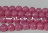 CTU2549 15.5 inches 8mm round synthetic turquoise beads