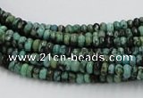 CTU404 15.5 inches 2*4mm rondelle African turquoise beads wholesale