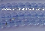 CTZ01 15.5 inches 4mm round natural topaz gemstone beads