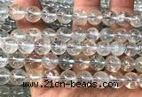 CTZ28 15 inches 9mm round topaz quartz beads wholesale