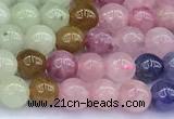 CTZ529 15 inches 6mm round tanzanite gemstone beads