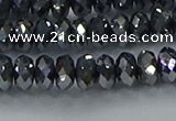 CTZ644 15.5 inches 4*6mm faceted rondelle terahertz beads wholesale