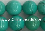 CWB866 15.5 inches 10mm round howlite turquoise beads wholesale