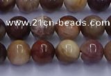 CWJ432 15.5 inches 8mm round wood jasper beads wholesale