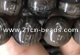CWJ554 15.5 inches 12mm round coffee wood jasper beads wholesale