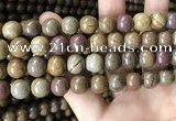 CWJ565 15.5 inches 10mm round wood jasper beads wholesale