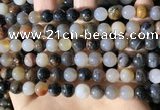 CWJ570 15.5 inches 8mm round Arizona petrified wood jasper beads