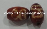 DZI07 5PCS 8*12mm oval loose Tibetan Agate Dzi Beads wholesale