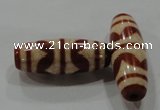 DZI127 14*35mm oval loose Tibetan Agate Dzi Beads wholesale