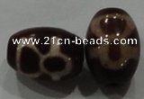 DZI22 3PCS 10*14mm oval loose Tibetan Agate Dzi Beads wholesale