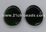 NGP3234 42*52mm - 45*55mm freeform agate gemstone pendants