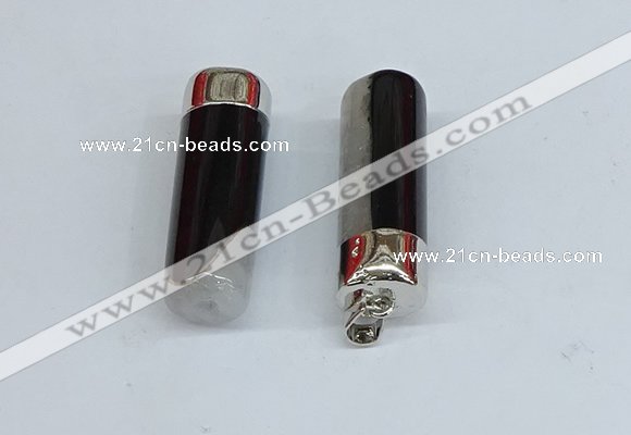 NGP8785 14*40mm tube agate gemstone pendants wholesale