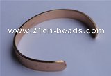 SBB05 inner diameter 50*70mm copper plated 304 stainless steel bangle