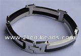 SSB11 8.5 inches black 304 stainless steel fashion bracelet wholesale