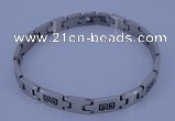 SSB121 8.5 inches 8mm width 304 stainless steel bracelet wholesale
