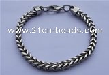 SSB28 8.7 inches 6mm width 304 stainless steel bracelet wholesale