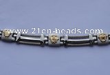 SSN06 19.5 inches gold plated 304 stainless steel necklace wholesale