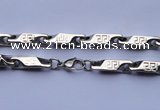 SSN10 23.5 inches 304 stainless steel fashion necklace wholesale