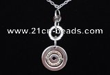 SSN15 21 inches 304 stainless steel chain dangling charms necklace