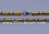 SSN22 22 inches gold plated 304 stainless steel necklace wholesale