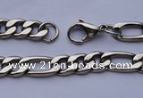 SSN34 22.5 inches 8mm width 304 stainless steel necklace wolesale