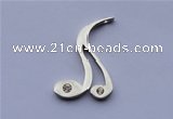 SSP10 20*30mm Petal-shaped 304 stainless steel pendant wholesale