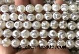 CAA6172 15 inches 10mm faceted round electroplated Tibetan Agate beads