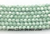CAS301 15.5 inches 6mm round snowflake angelite gemstone beads