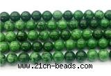 CAJ902 15.5 inches 8mm round russian jade beads wholesale