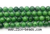 CAJ903 15.5 inches 10mm round russian jade beads wholesale