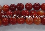 CAA1046 15.5 inches 6mm round dragon veins agate beads wholesale