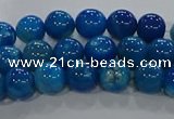 CAA1056 15.5 inches 6mm round dragon veins agate beads wholesale