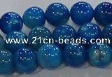 CAA1058 15.5 inches 10mm round dragon veins agate beads wholesale