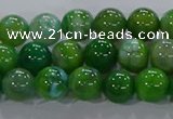 CAA1067 15.5 inches 8mm round dragon veins agate beads wholesale