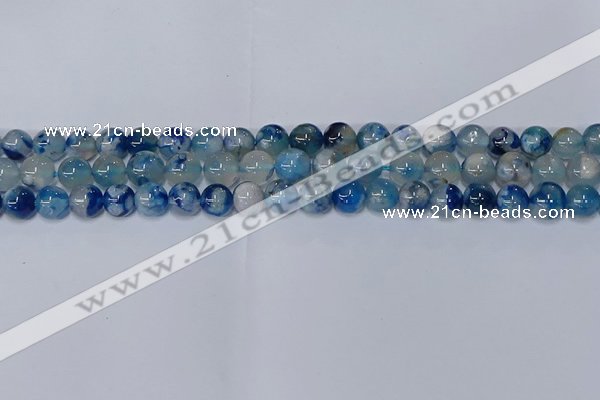 CAA1081 15.5 inches 6mm round sakura agate gemstone beads