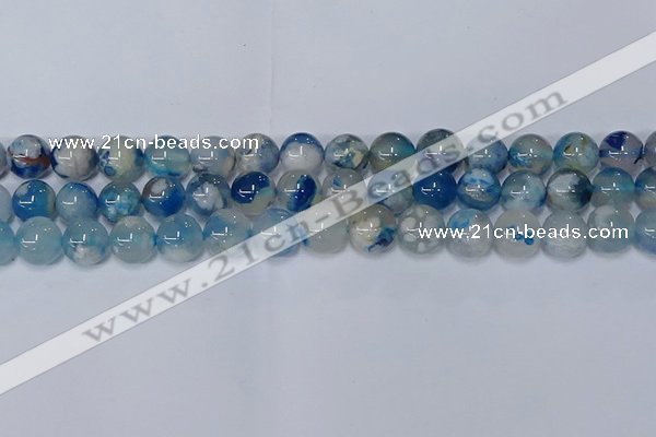 CAA1083 15.5 inches 10mm round sakura agate gemstone beads