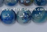 CAA1085 15.5 inches 14mm round sakura agate gemstone beads