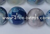 CAA1086 15.5 inches 16mm round sakura agate gemstone beads