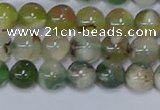 CAA1090 15.5 inches 6mm round sakura agate gemstone beads