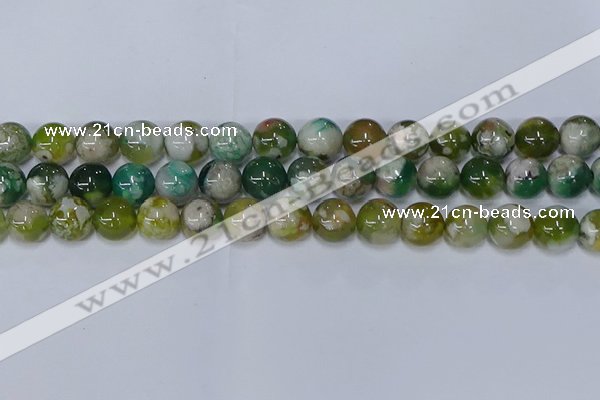 CAA1093 15.5 inches 10mm round sakura agate gemstone beads