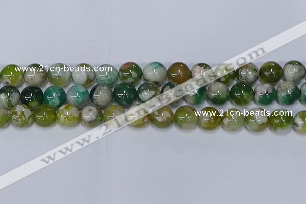 CAA1094 15.5 inches 12mm round sakura agate gemstone beads