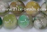 CAA1095 15.5 inches 14mm round sakura agate gemstone beads