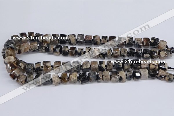 CAA1113 15.5 inches 8*12mm - 15*20mm nuggets sakura agate beads