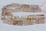 CAA1167 15.5 inches 22*40mm rectangle sakura agate gemstone beads