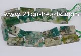 CAA1169 15.5 inches 22*40mm rectangle sakura agate gemstone beads