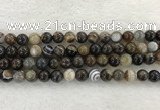 CAA1823 15.5 inches 10mm round banded agate gemstone beads