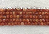 CAA1902 15.5 inches 8mm round banded agate gemstone beads