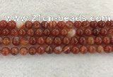 CAA1903 15.5 inches 10mm round banded agate gemstone beads