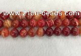 CAA1915 15.5 inches 14mm round banded agate gemstone beads